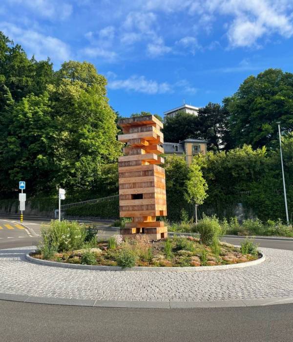 Ville de Morges - Conception végétalisation rond-point 